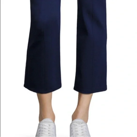 NWT TORY BURCH BLUE STRETCH PANTS Size XS - Picture 5 of 13